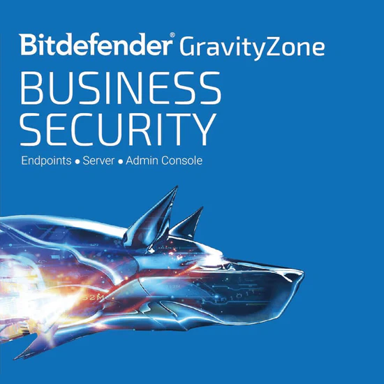 Bitdefender GravityZone Business Security — Endpoints, Server, Admin Console багцын хайрцгийн зураг